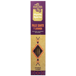 Sahumerio Palo Santo and Lavender Incense - Mystic Spirits - Handmade - 8 sticks - Serenity and Harmony