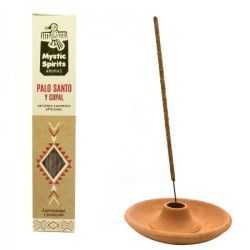 Sahumerio Palo Santo and Copal Incense Mystic Spirits - Handmade 8 wands - Spirituality and protection