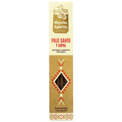 Incienso Sahumerio Palo Santo e Copal Mystic Spirits - Feito a man 8 varas - Espiritualidade e protección