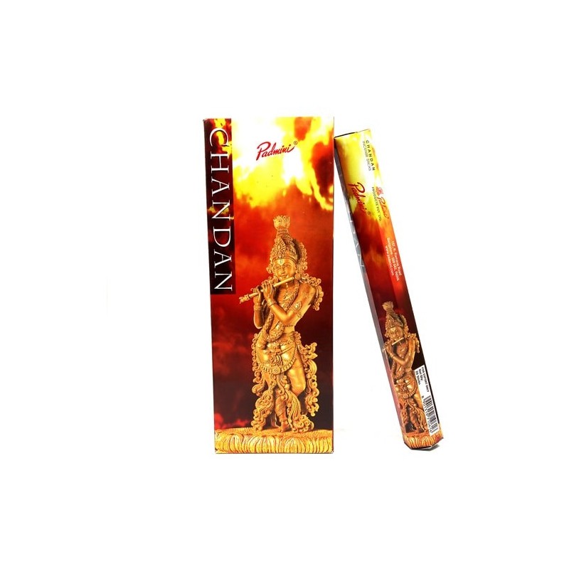 PADMINI Chandan Incense - 1 pack of 20 bars-PADMINI INCENSE-HOSTENATURA