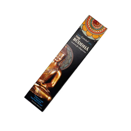 GOLOKA Bouddha - Le Bouddha - Encens pour le bonheur - 1 sachet de 15gr