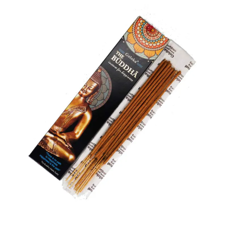 GOLOKA Buda - The Buddha - Incienso para la felicidad - Incense for happiness - 1 cajetilla de 15gr