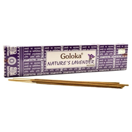 GOLOKA Natürlicher Lavendel Weihrauch - Nature's Lavendel Weihrauch - 1 Packung à 15gr.