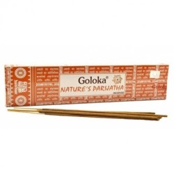 GOLOKA Encens Natural de Parijatha - Nature's Parijatha Incense - 1 paquet de 15gr.