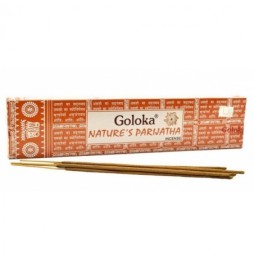 GOLOKA Incienso Natural de Parijatha - Nature's Parijatha Incense - 1 cajetilla de 15gr.