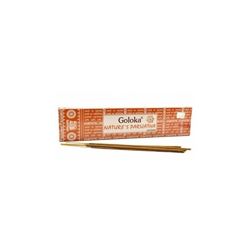 GOLOKA Encens Natural de Parijatha - Nature's Parijatha Incense - 1 paquet de 15gr.-INCENSOS GOLOKA-HOSTENATURA