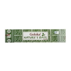 Tămâie naturală de busuioc GOLOKA - Tămâie de busuioc naturală - 1 cutie de 15gr.