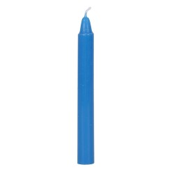 CANDELE MAGICHE - CANDELE MAGICHE DEGLI INCANTESIMI - SAGGEZZA - SAGGEZZA - CONFEZIONE DA 12 CANDELE BLU - SPIRIT OF EQUINOX