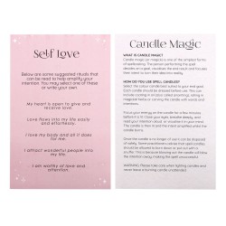 ESPELMES FEIX SPELL CANDLES - SELF LOVE - FER AMOR - PAQUET 12 ESPELMES ROSES- SPIRIT OF EQUINOX