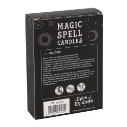 ESPELMES MÀGIQUES - MAGIC SPELL CANDLES - FRIENDSHIP - AMISTAT - PAQUET 12 ESPELMES ROSES - SPIRIT OF EQUINOX