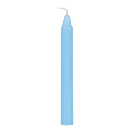 VELAS MAGICAS - MAGIC SPELL CANDLES - PEACE - PAZ - PAQUETE 12 VELAS AZUL CLARO - SPIRIT OF EQUINOX
