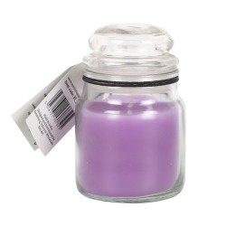 MAGIC SPELL - PROSPERITY - LAVENDER PURPLE GLASS JAR CANDLE - SPIRIT OF EQUINOX