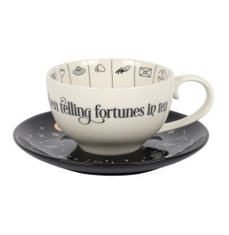 TAZA DE TÉ CON PLATO ADIVINACIÓN - FORTUNE TELLING - SPIRIT OF EQUINOX