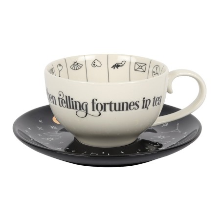 TASSE À THÉ DIVINATION AVEC SOUCOUPE - SPIRIT OF EQUINOX