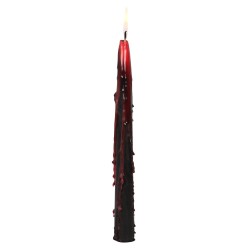 CONJUNTO 8 VELAS CÔNICAS SANGUE DE VAMPIRO 25,5CM - VELAS CÔNICAS DE SANGUE DE VAMPIRO - SPIRIT OF EQUINOX