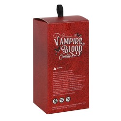 VAMPIRE BLOED PILLAAR KAARS 15.20CM - VAMPIRE BLOED PILLAAR KAARS - SPIRIT OF EQUINOX