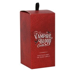 VAMPIRE BLOED PILLAAR KAARS 15.20CM - VAMPIRE BLOED PILLAAR KAARS - SPIRIT OF EQUINOX