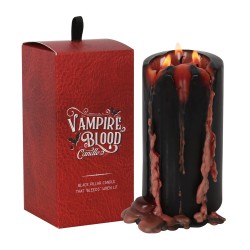 CANDELA PILASTRO SANGUE DI VAMPIRO 15,20 CM - CANDELA PILASTRO SANGUE DI VAMPIRO - SPIRIT OF EQUINOX