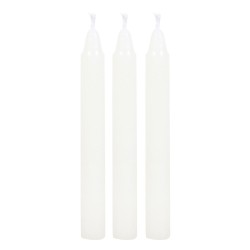 SPELL CANDLES SPELL CANDLES - HEALING - PACK 12 WHITE CANDLES - SPIRIT OF EQUINOX