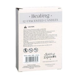 SPELL CANDLES SPELL CANDLES - HEALING - PACK 12 WHITE CANDLES - SPIRIT OF EQUINOX