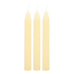 ESPELMES FET SPELL CANDLES - HAPPINESS - FELICITAT - PAQUET 12 ESPELMES GROCES - SPIRIT OF EQUINOX