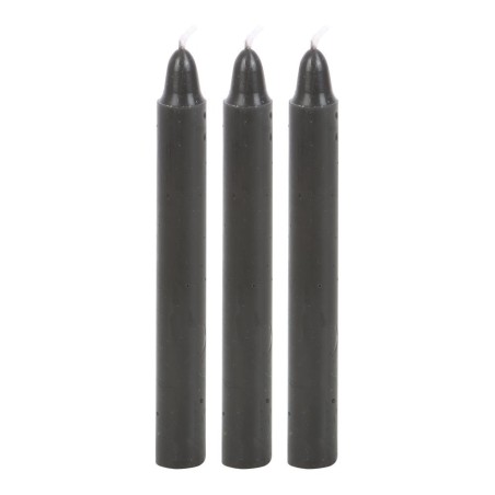 BOUGIES MAGIQUES BOUGIES MAGIQUES - BANNIR LA NÉGATIVITÉ - CONTRER LA NÉGATIVITÉ - PAQUET DE 12 BOUGIES NOIRES - SPIRIT OF EQUIN