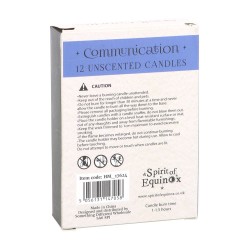 SPELL CANDLES SPELL CANDLES - COMMUNICATION - PACK 12 BLUE CANDLES - SPIRIT OF EQUINOX