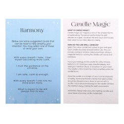 SPELL CANDLES SPELL CANDLES - HARMONY - HARMONY - PACK 12 HIMMELBLAUE KERZEN - SPIRIT OF EQUINOX