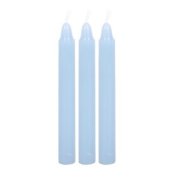 BOUGIES MAGIQUES BOUGIES MAGIQUES - HARMONIE - HARMONIE - PACK DE 12 BOUGIES BLEU CIEL - SPIRIT OF EQUINOX