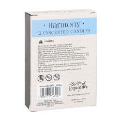 BOUGIES MAGIQUES BOUGIES MAGIQUES - HARMONIE - HARMONIE - PACK DE 12 BOUGIES BLEU CIEL - SPIRIT OF EQUINOX