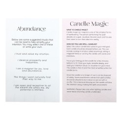 BOUGIES MAGIQUES BOUGIES MAGIQUES - ABONDANCE - ABONDANCE - PAQUET DE 12 BOUGIES VERTES - SPIRIT OF EQUINOX