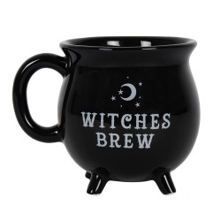 TASSA NEGRA CALDER PREPARACIÓ DE BRUIXES - WITCHES BREW CAULDRON MUG - 500ML - SPIRIT OF EQUINOX