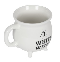 TAZA CALDERO PREPARACIÓN DE BRUJAS BLANCA - WHITE WITCH CAULDRON MUG - 500ML - SPIRIT OF EQUINOX