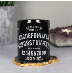Taza de Café Negra Ouija - Talking Board Mug - Spirit of Equinox