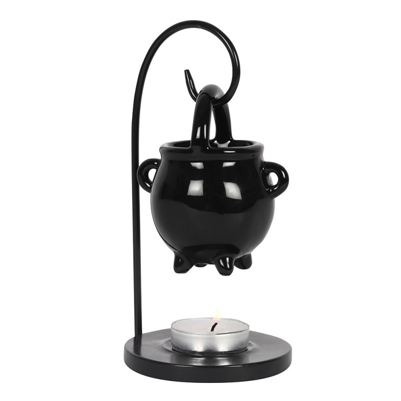 Oil Burner for Hanging Cauldron - Pagan Hanging Cauldron - 18cm - Spirit of Equinox-CAULDRONS AND BOWLS FOR RITUALS-HOSTENATURA