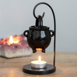 Oil Burner for Hanging Cauldron - Pagan Hanging Cauldron - 18cm - Spirit of Equinox