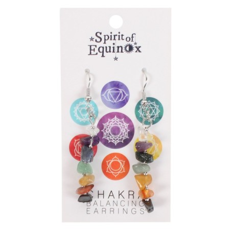 Pendientes 7 Chakras - 6cm - Spirit of Equinox