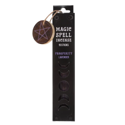 Magic Spell Incense Prosperity Lavender - Magic Spell Incense Prosperity Lavanda - 15 bețișoare + suport pentru tămâie