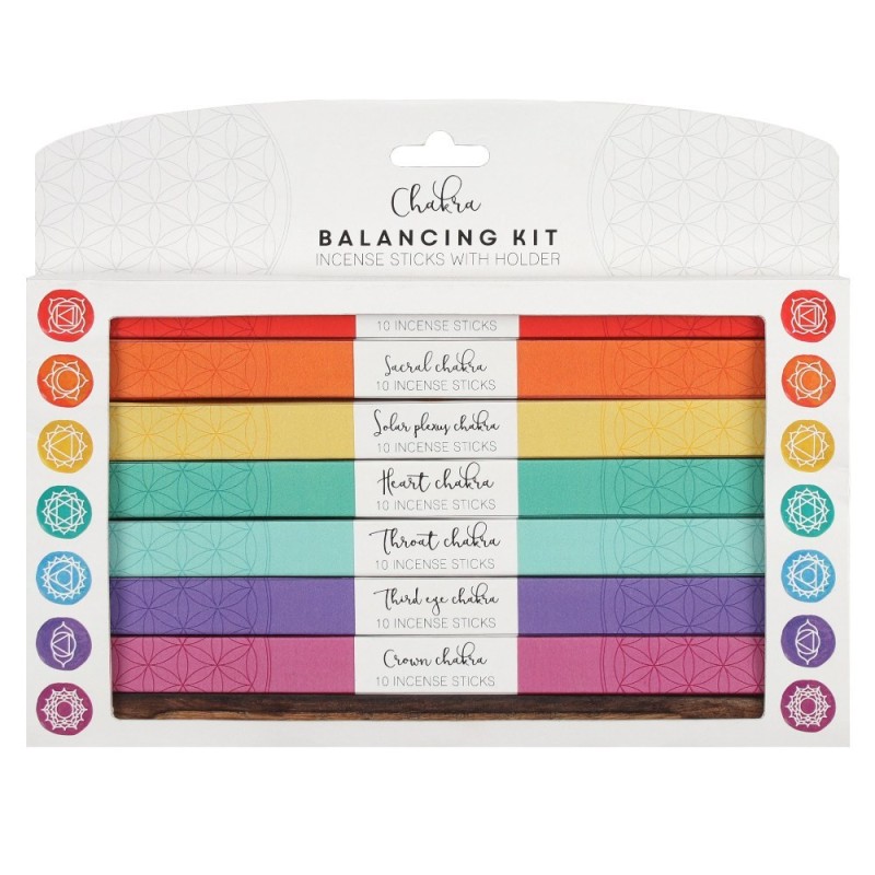 Chakra Balancing Räucherstäbchen Kit - Geist der Tagundnachtgleiche-SPIRIT OF EQUINOX MAGIC INCENSES – MAGIC Spell Weihrauch-HOSTENATURA