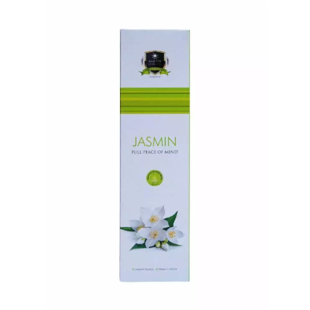 Alaukik Jazmin Incenso - Gelsomino - Confezione Grande 90gr - 55-65 bastoncini - Made in India