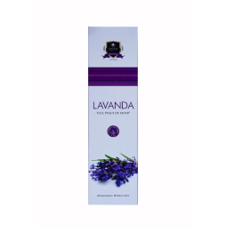 Alaukik Lavendel-Räucherstäbchen – Lavendel – Großpackung 90 g – 55–65 Stäbchen – hergestellt in Indien