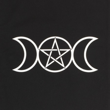 Triple Moon Fabric Bag - 40x35cm - Spirit of Equinox