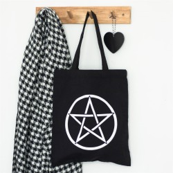 Pentagramm Stofftasche - 40x35cm - Geist der Tagundnachtgleiche