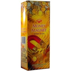 Magnet pentru tămâie SAC Money - Set de 6 pachete hexagonale