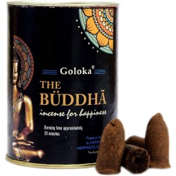 GOLOKA Lata de Cones de Buda de Refluxo - O Buda - Cones Blackflow - Lata de 18 cones