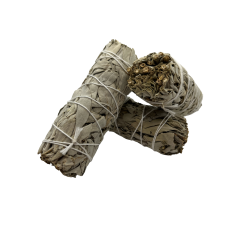 3 Bundles California White Sage | Eco-Friendly & Sustainable | 100% Original | Purification, Energy Cleansing and Harmony