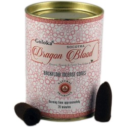 GOLOKA Dose mit Reflux Dragon's Blood Cones - Dose mit 18 Kegeln