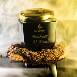 Bakhoor Houtwierook Oudh Al Afzal EL NABIL - Pot van 70gr.