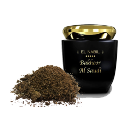 Bakhoor Houtwierook Oudh Al Saudi EL NABIL - Pot van 70gr.