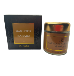 Incienso Bakhoor Sahara EL NABIL Premium - Tarro de 40gr.